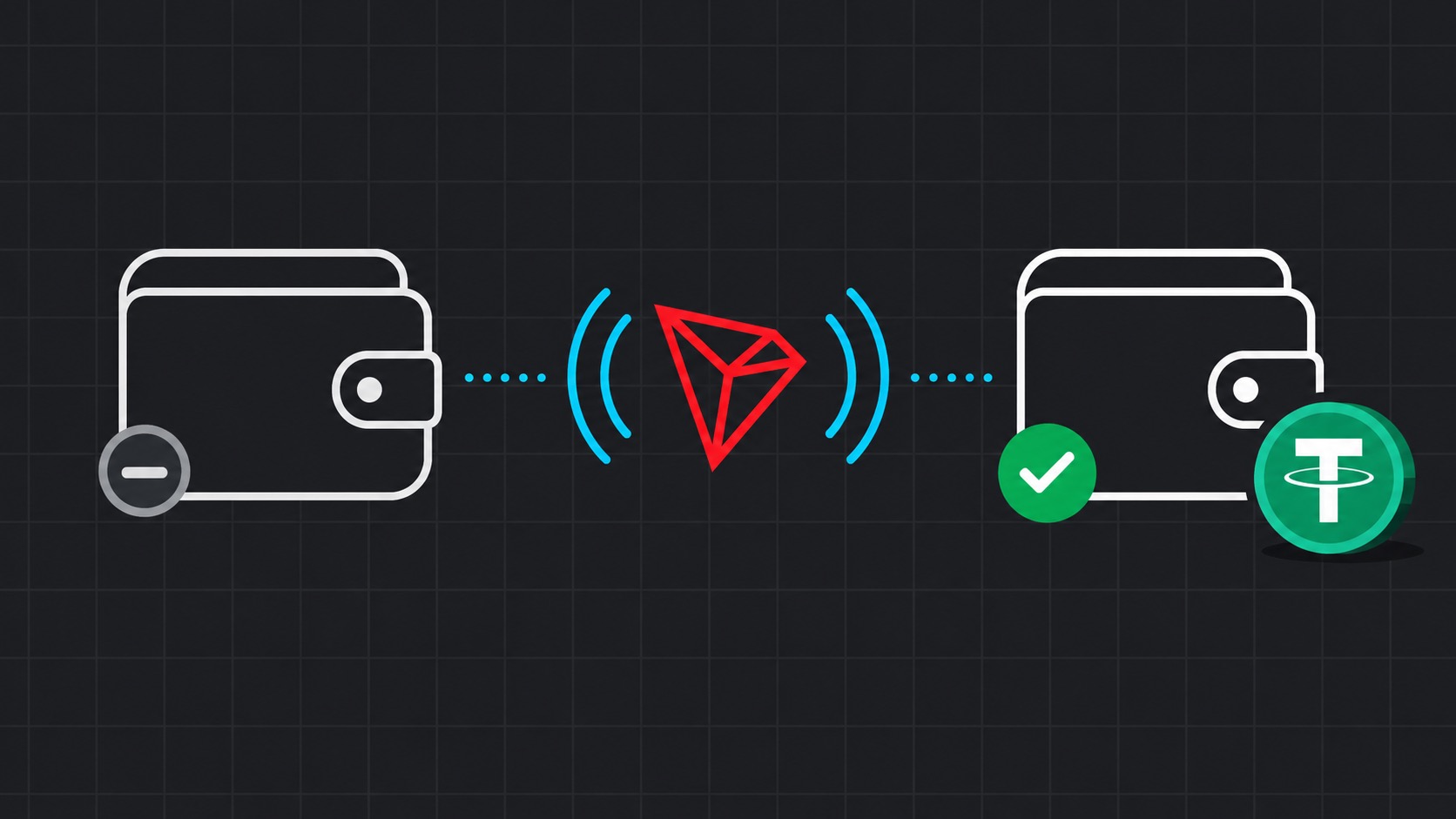Активация нового адреса кошелька в сети TRON
