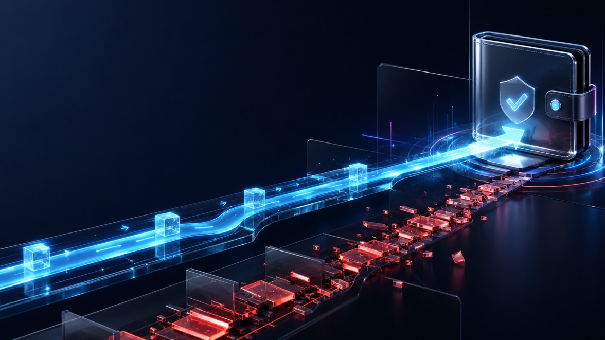 Effizienter und teurer Pfad einer TRON-Transaktion