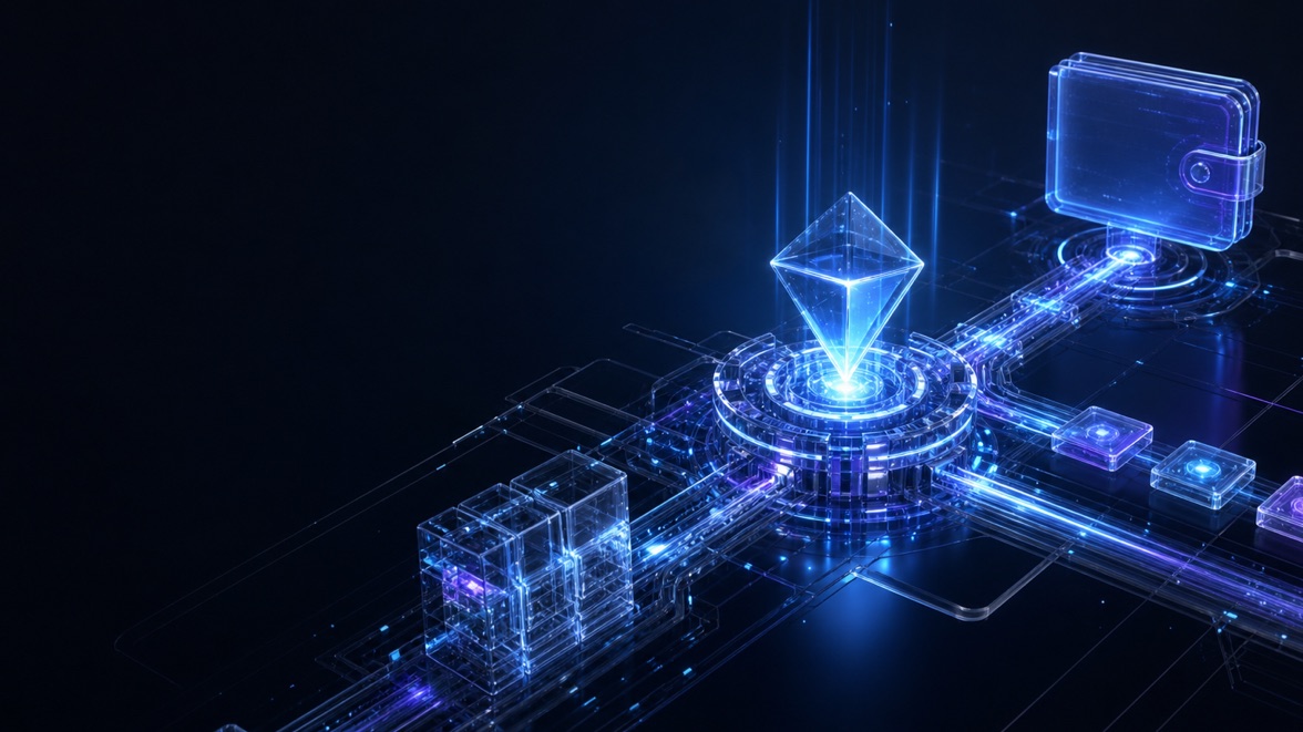 TRON Energy fließt zu einer digitalen Wallet