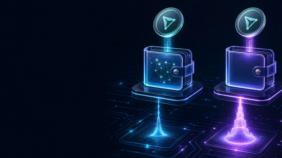 Zwei Wallet-Zustände mit unterschiedlichem Energy-Bedarf